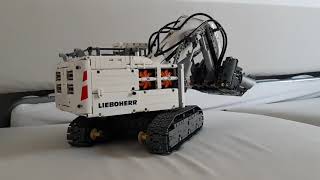 Lego Mould King Serie Technic Liebher Terex RH400 Escavatore R 9800 [upl. by Nnylak265]