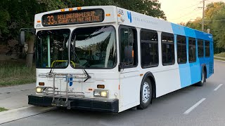 YRT Northbound Ride Video on 608 on route 33 Wellington  Leslie to Highway 404 Park and Ride [upl. by Aniham540]