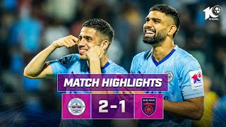 Match Highlights  Mumbai City FC 21 Odisha FC  MW 21  ISL 202324 [upl. by Rabjohn285]