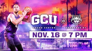 GCU Mens Basketball vs Arkansas State Nov 16 2018 [upl. by Alayne]