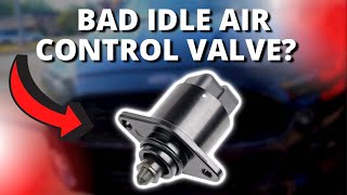 SYMPTOMS OF A BAD IDLE AIR CONTROL VALVE [upl. by Tallulah371]