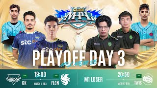 2024 MPL MENA Season 6 playoffs Day 3 [upl. by Enelyahs]