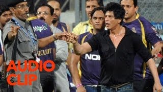 Shah Rukh Khans Brawl Caught On Audio [upl. by Lateh]