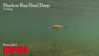 Rapala Shadow Rap Shad Deep trolling [upl. by Marin]