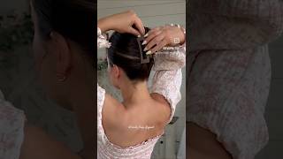 Simple Hairstyle hairstyle hair longhair makeup haircare hack video hairtutorial [upl. by Ohs]