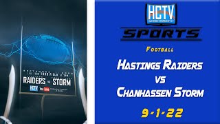 HCTV Sports Hastings Football vs Chanhassen Storm  9122 [upl. by Gad]