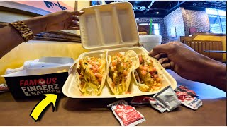 POV NEW Zaxby’s CHICKEN FINGER TACOS  Only 10  Are they worth it [upl. by Othello591]