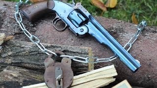 Uberti Schofield vs an old lock [upl. by Rfinnej606]