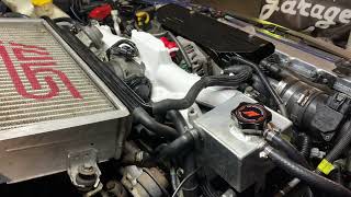 How to boost leak test a Subaru STI [upl. by Boigie]