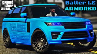 Baller LE Armored Review amp Best Customization  GTA 5 Online  Autobiography Range Rover Sport SVR [upl. by Aridaj546]