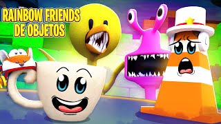 Rainbow Friends 2 Mas eu posso Virar Objetos no Roblox 😆 [upl. by Holbrooke634]