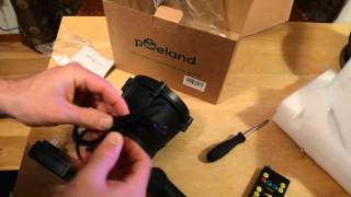 Poeland Garden Light Laser Review [upl. by Ellatnahc]