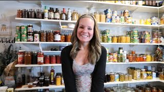 Pantry TourWelcome VideoHome PreservationCanning Pantry [upl. by Erny576]