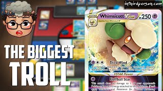 Whimsicott VSTAR Crushes TopTier Decks Deck List  Matches [upl. by Carr]