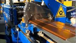 ZEMAN  soffit roll forming machine [upl. by Elleinahc]