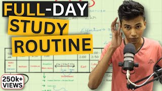 Full Day Routine for Exam Preparation  How many hours to Study [upl. by Hildagarde]