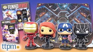 FUNKO POP Funkoverse Marvel Strategy Game and Expansion Pack Review [upl. by Sokem]