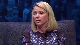 Marissa Mayer Responds to Yahoo WorkfromHome Criticism [upl. by Kcirdot]