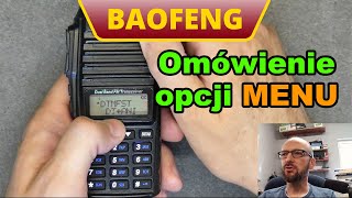 Baofeng UV82  omówienie całego menu i ustawień [upl. by Leanna433]