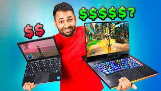 Worlds Cheapest vs Most Expensive Laptop [upl. by Neggem]