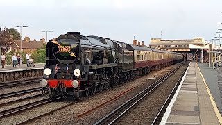 BRAUNTON 34046 at Tonbridge 21924 [upl. by Ibot]