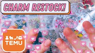 TEMU Nail Charm Haul 🛍️ It’s Gonna Be A Spooky Summer 👻🌞 [upl. by Kimmie]