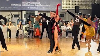 20240901  Asia Elite Awards  Pro Open Latin SemiFinal  Rafael Kyu amp Dasha Boichenko  Cha Cha Cha [upl. by Etnauq]