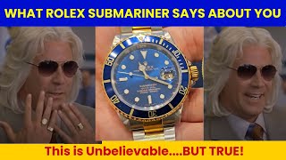 What does wearing ROLEX SUBMARINER quotBluesyquot say about YOU [upl. by Atinel886]