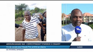 Guinée  Arrestation de Claude Pivi [upl. by Neitsirk]