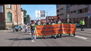 Stuttgart 21092024  Demo vor dem Südwestrundfunk SWR [upl. by Gardel]