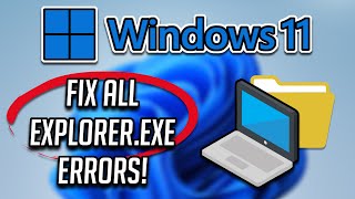 How to Fix All ExplorerExe Errors in Windows 11 Tutorial [upl. by Heck947]