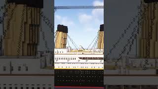 Minecraft RMS Britannic ship minecraft cruiseship maritime titanic [upl. by Luba109]