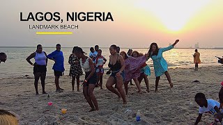 Lagos Beach Nigeria Christmas Day [upl. by Lerrehs835]