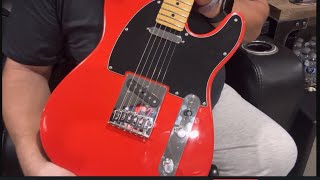 Fender Player II Telecaster Guitar  First Impressions [upl. by Eiramanit110]