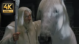 Rohan Ordusu Miğfer Dibine Gidiyor Gandalf Edorasdan Ayrılıyor [upl. by Nangem]