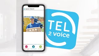 TEL2VOICE  comment paramètrer lapplication [upl. by Giacamo964]