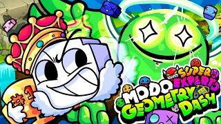 ¡NUEVO MODO SUPER EXPERTO EN GEOMETRY DASH 22 [upl. by Suiraj]