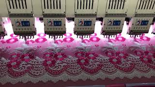 676－165 Multi Heads Embroidery Machine [upl. by Hedges]