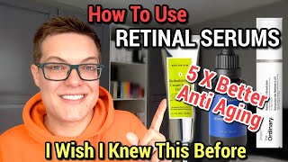 2 X BETTER ANTI AGING  How To Use Retinal [upl. by Asseralc]