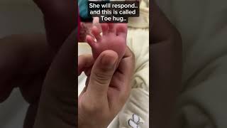 Baby Video  Cute baby l Baby toe hug baby cute viral shorts [upl. by Ocirled431]