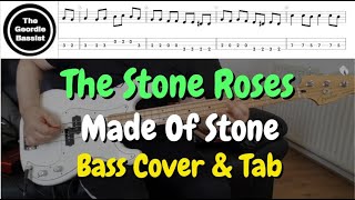 The Stone Roses  Made Of Stone  Bass cover with tabs [upl. by Yolande]