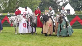 Full metal joust at Bolsover Castle  English Heritage [upl. by Einotna]