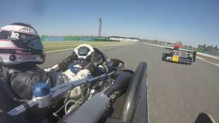 Championnat de France Superkart 250cc à MagnyCours [upl. by Hollander]