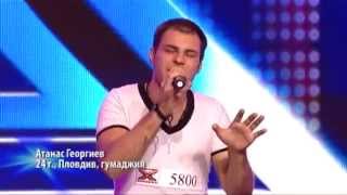 Атанас Георгиев и Йоан Баков  The X Factor Bulgaria 09092014 [upl. by Saisoj]