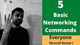 5 Basic Networking commands for everyone 2023  How to troubleshoot network issues on Windows [upl. by Brunella]