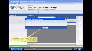 Address Book Recovery [upl. by Yelsa]