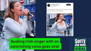 Allie Sherlock Irish musician goes viral over her cover of Coldplay [upl. by Thierry]