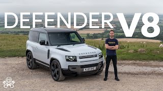 2021 Land Rover Defender V8  PH Review  PistonHeads [upl. by Feilak]