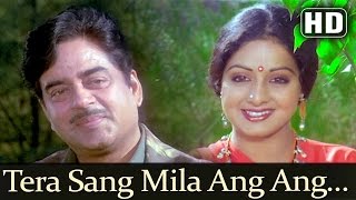 Tera Sang Mila Ang Ang Khila HD  Sherni Songs  Sridevi  Shatrughan Sinha  Sadhana Sargam [upl. by Ynoep]