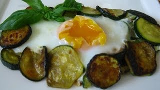 Uova con zucchine  Eggs and Courgettes [upl. by Rambert566]